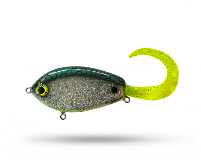 AH Baits Swim Tail - Yellow Belly Nors i gruppen Fiskedrag / Tailbeten hos Örebro Fiske & Outdoor AB (AH Swim Tail - YB Nors)